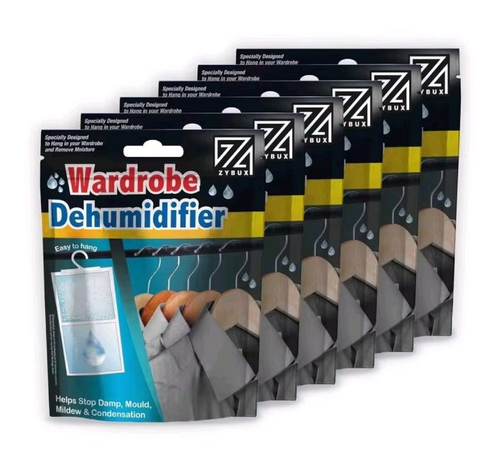 ZYBUX wardrobe dehumidifier bags pack of six